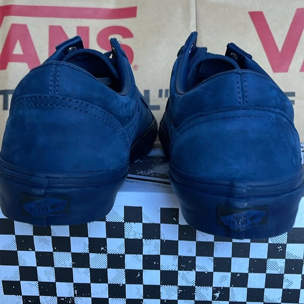 Vans Men’s Skate Old Skool Mono Dark Blue VN0ASFCB1PE Sneakers